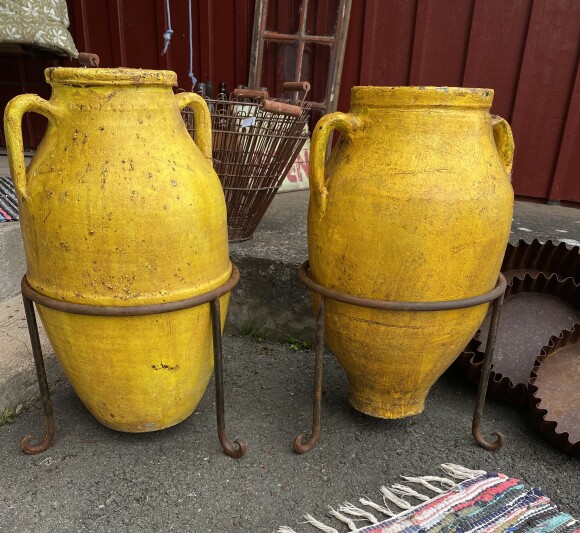 Medelhavskrus urna keramik vintage